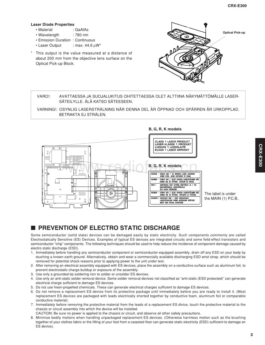 Yamaha-CRXE-300-Service-Manual电路原理图.pdf_第3页