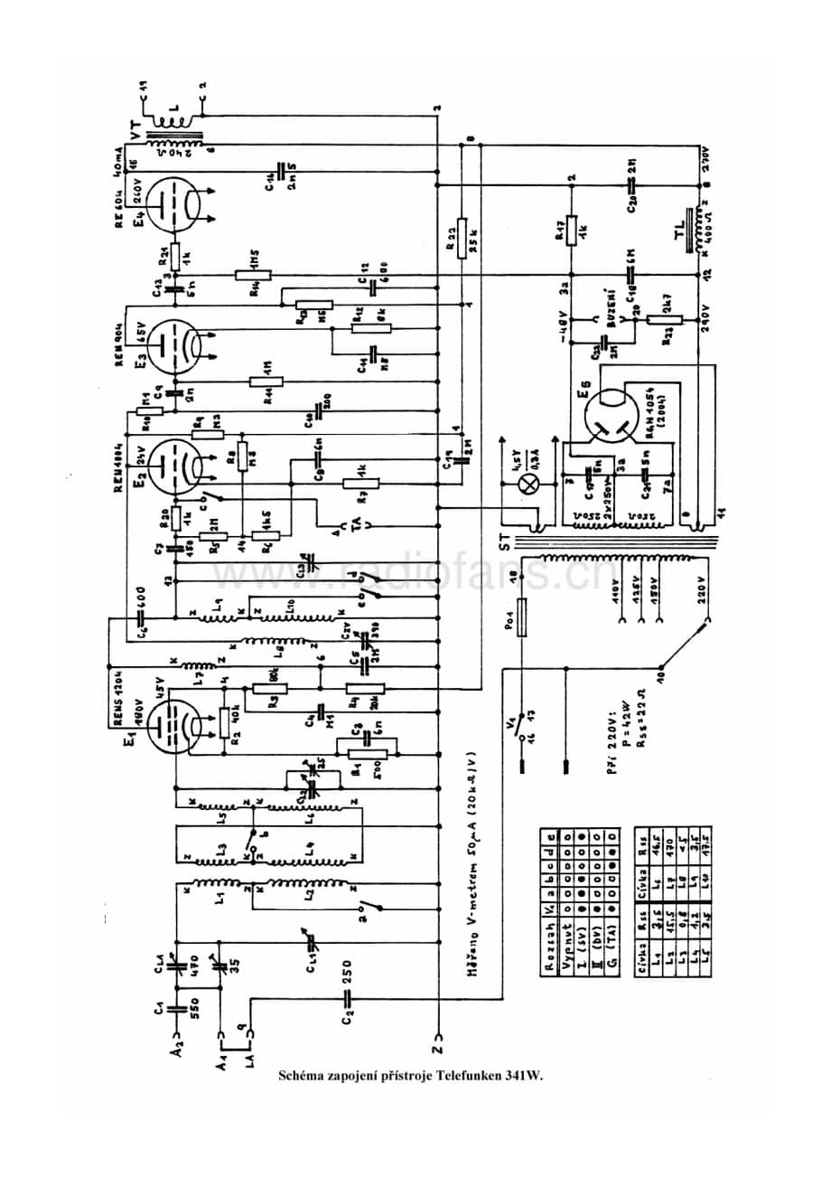 Telefunken-341-W-Schematic电路原理图.pdf_第3页