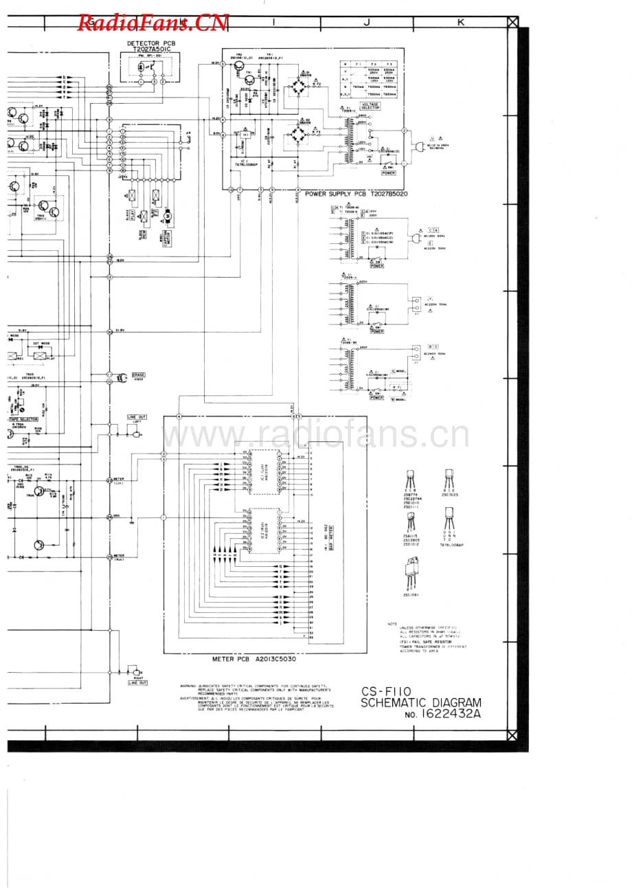 Akai-CSF110-tape-sch维修电路图 手册.pdf_第2页