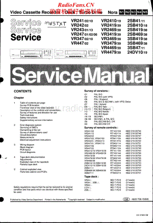 Teac-VR-3469-Service-Manual电路原理图.pdf