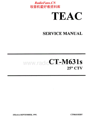 Teac-CT-M631-S-Service-Manual电路原理图.pdf