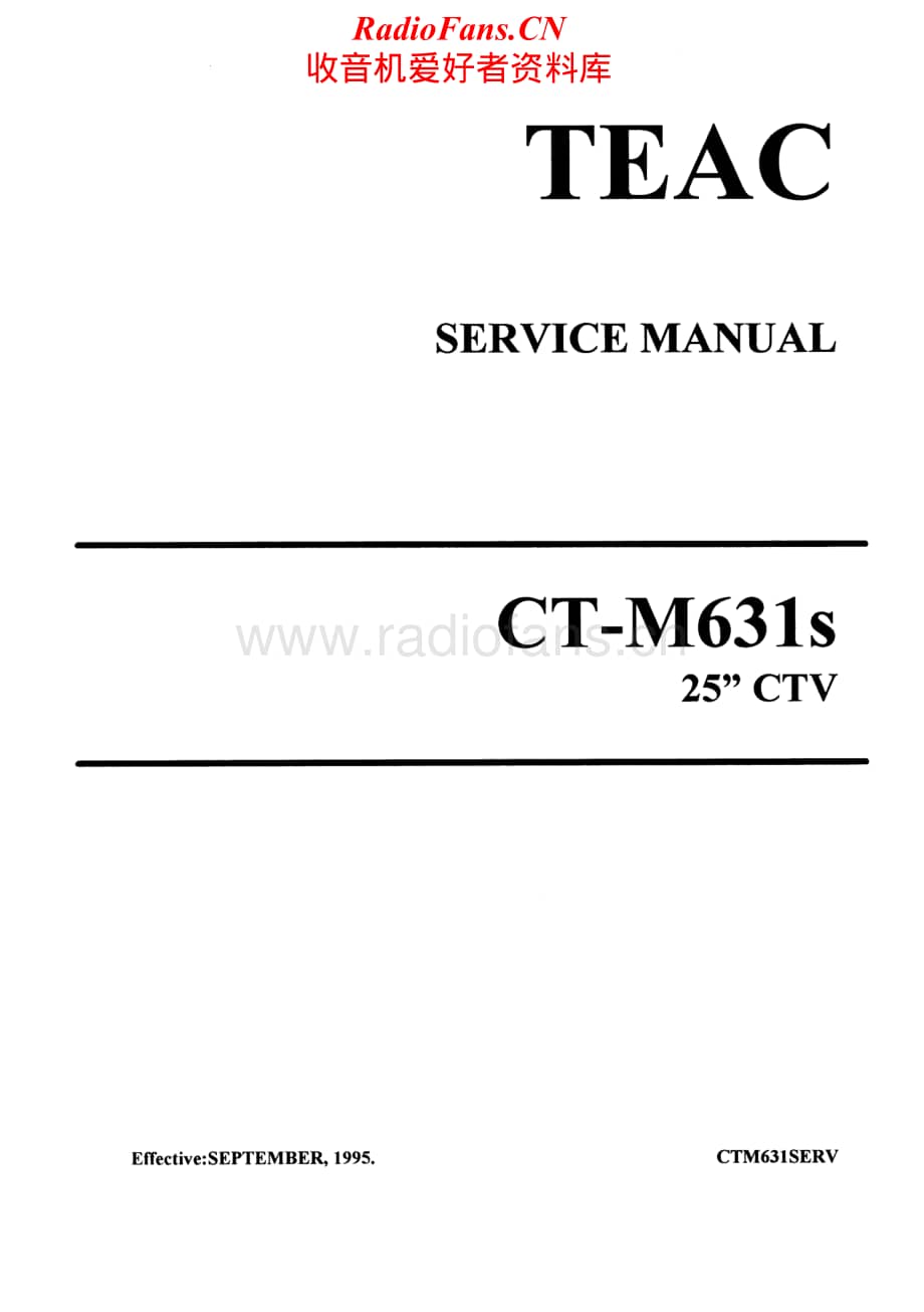 Teac-CT-M631-S-Service-Manual电路原理图.pdf_第1页