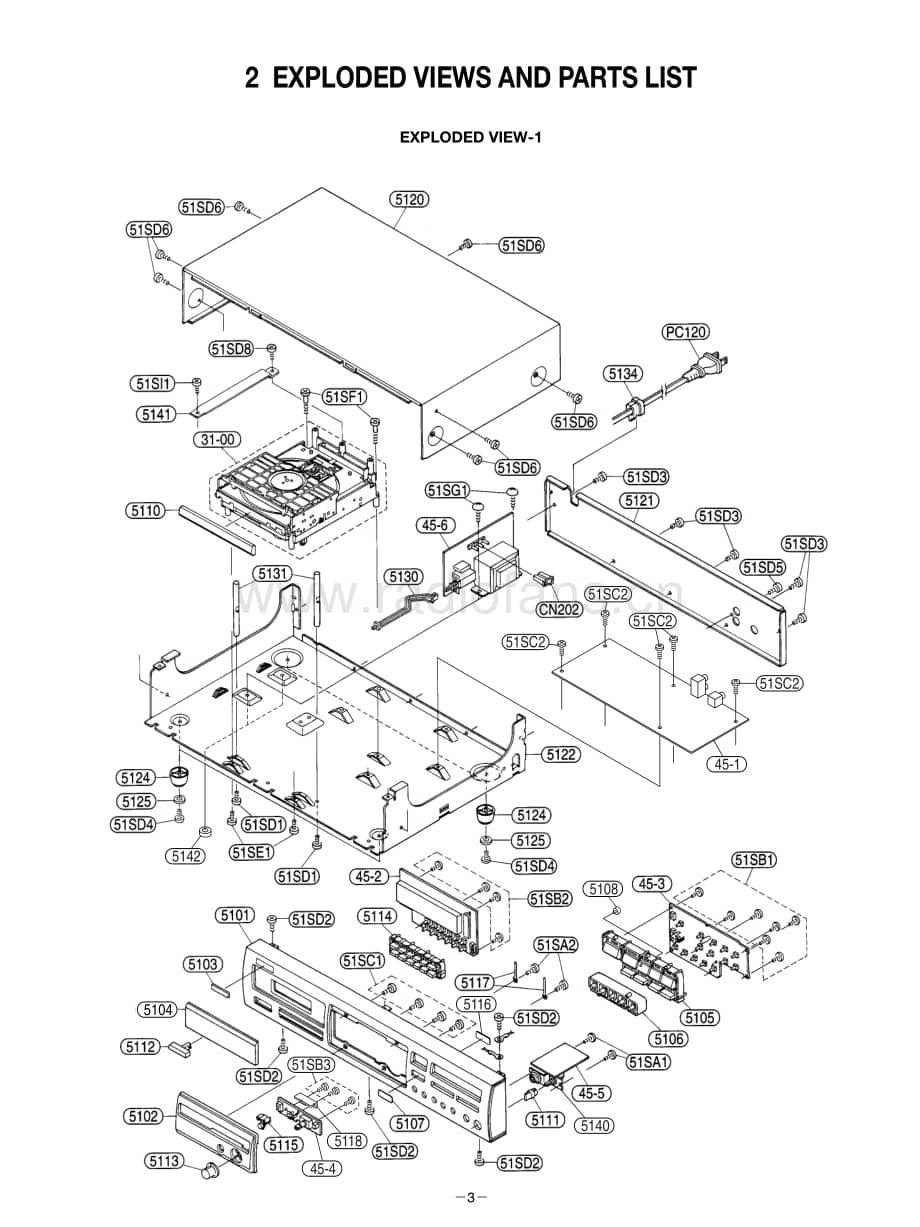 Teac-CDP-1450-Service-Manual电路原理图.pdf_第3页