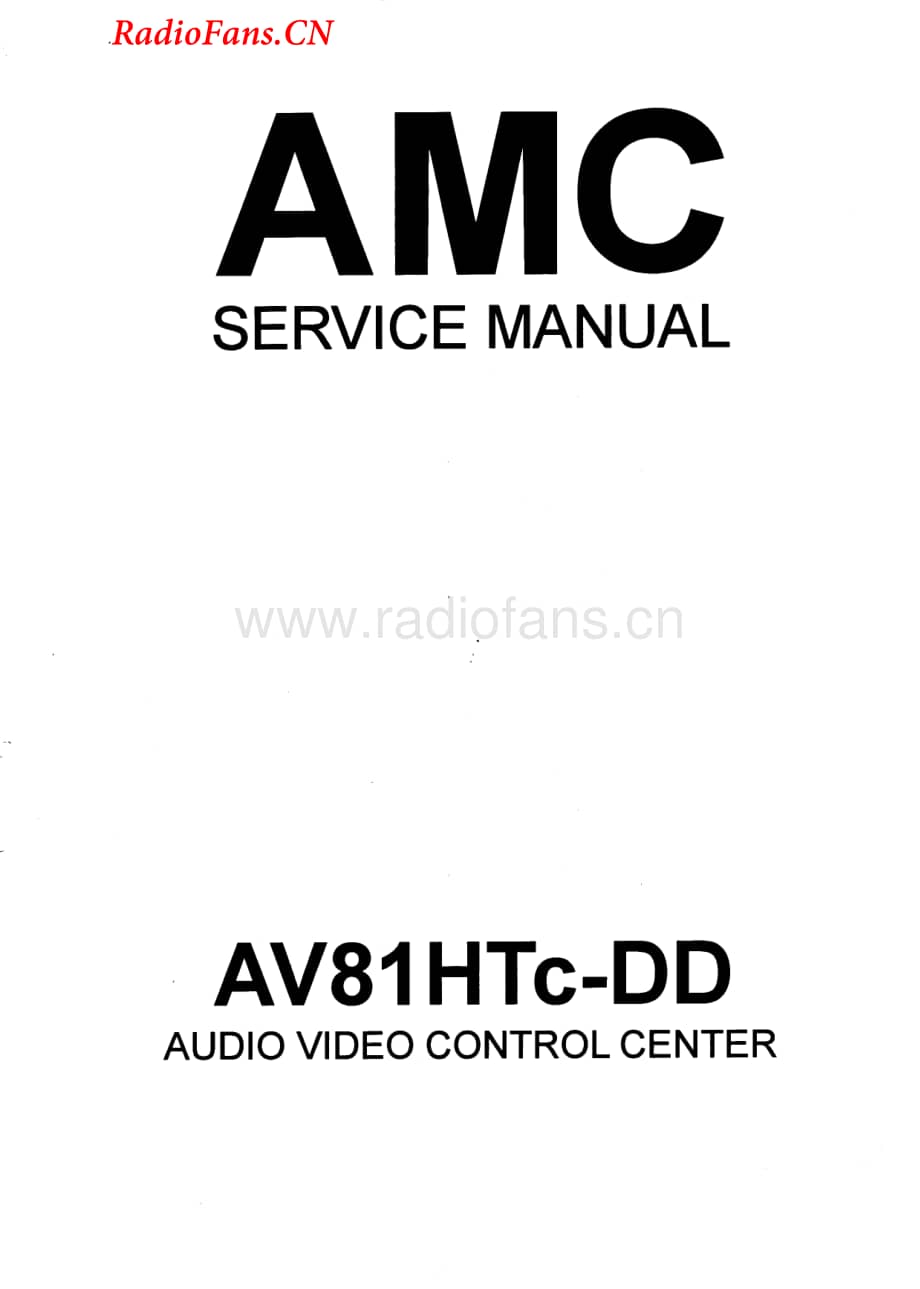 Amc-AV81HTCDD-avc-sm维修电路图 手册.pdf_第1页