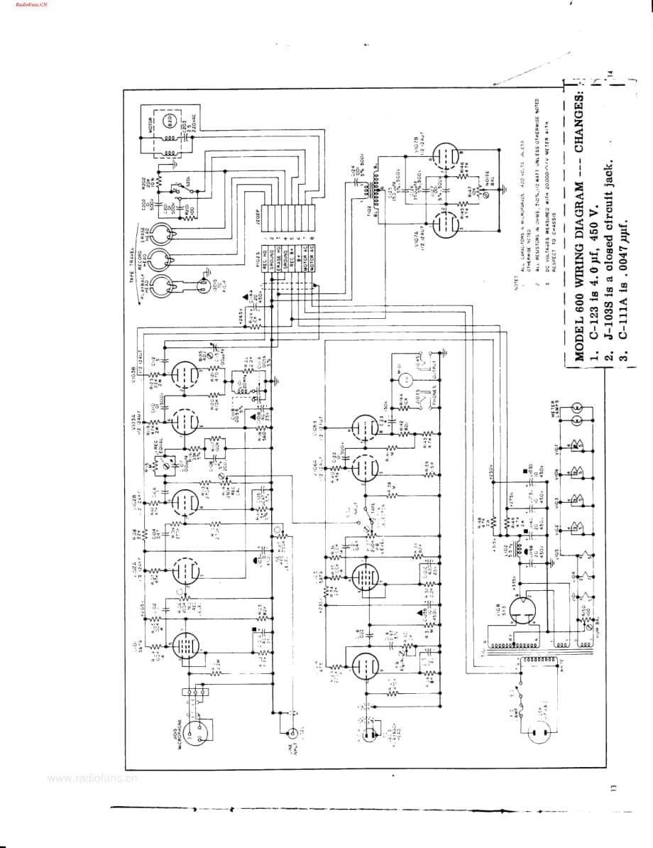 Ampex-600-tape-sch维修电路图 手册.pdf_第2页