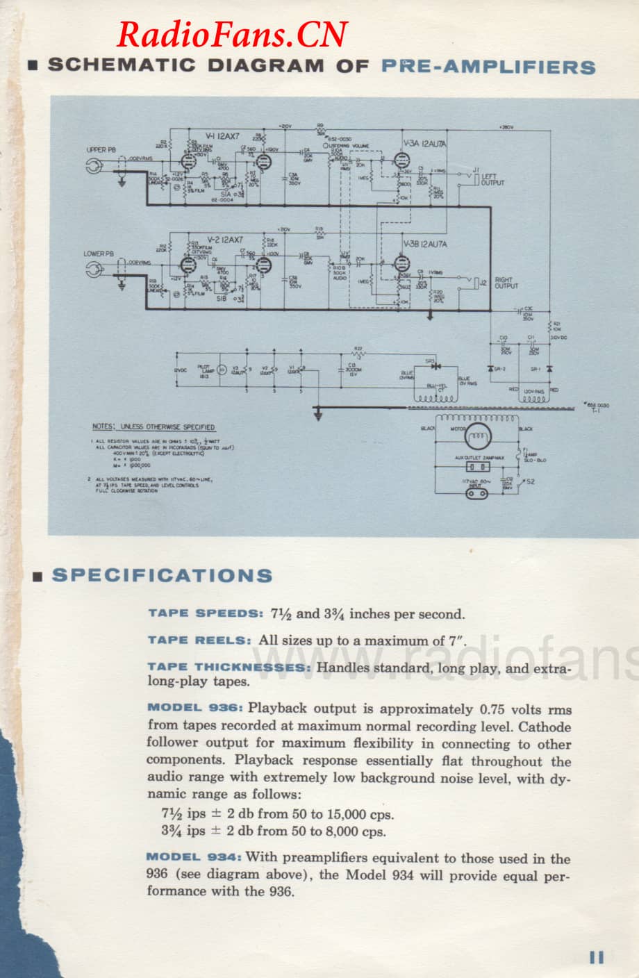 Ampex-4-tape-sch维修电路图 手册.pdf_第1页