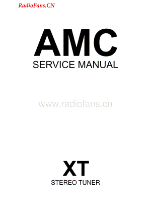 Amc-XT-tun-sm维修电路图 手册.pdf