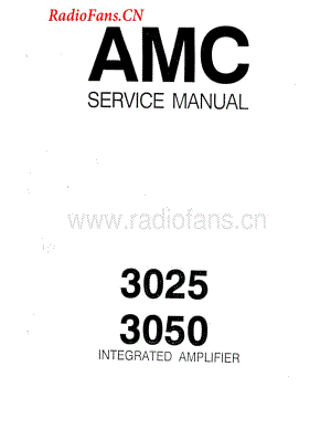 Amc-3050-int-sm维修电路图 手册.pdf