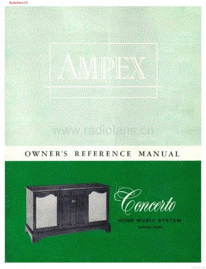 Ampex-Concerto5200-mc-sm维修电路图 手册.pdf