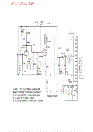 Ampex-1470-pwr-sch维修电路图 手册.pdf