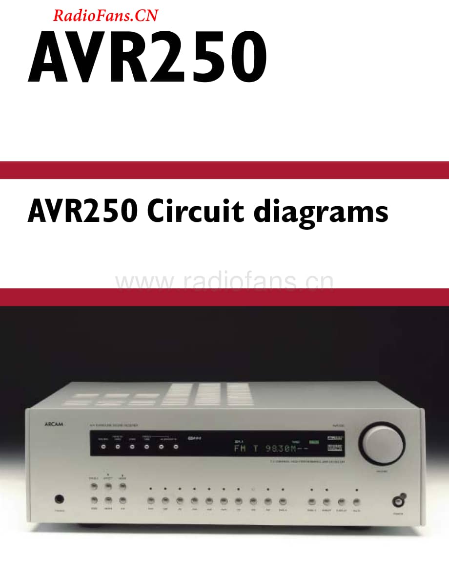 Arcam-AVR300-avr-sm维修电路图 手册.pdf_第2页