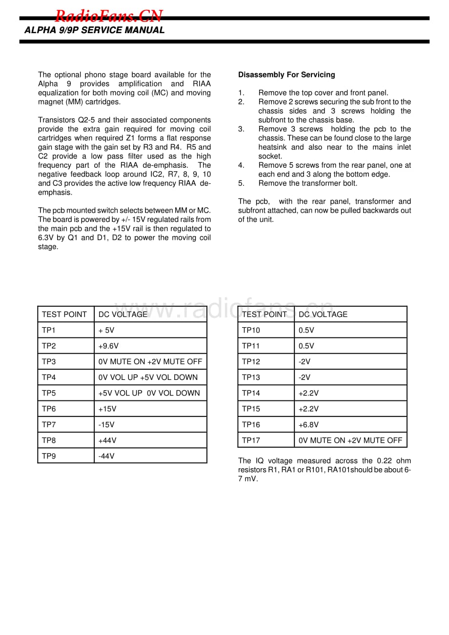 Arcam-Alpha9P-int-sm维修电路图 手册.pdf_第2页