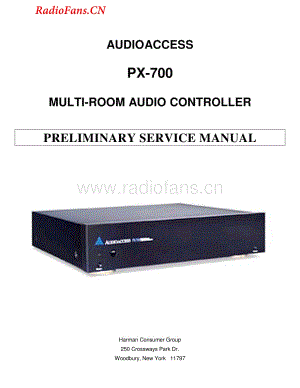 AudioAccess-PX700-mac-sm维修电路图 手册.pdf