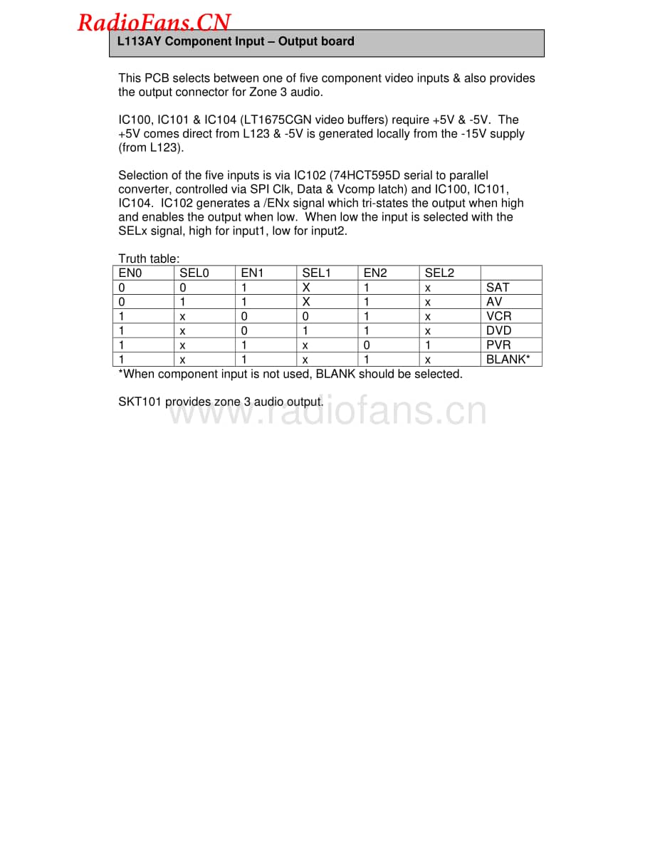 Arcam-AVR600-avr-sm维修电路图 手册.pdf_第3页