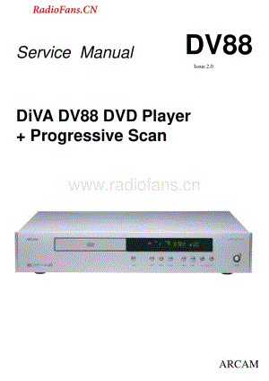 Arcam-DV88-dvd-sm维修电路图 手册.pdf