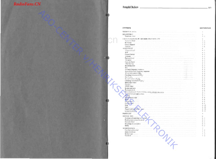 B&O-Beocord2200-type-460x维修电路图 手册.pdf_第2页