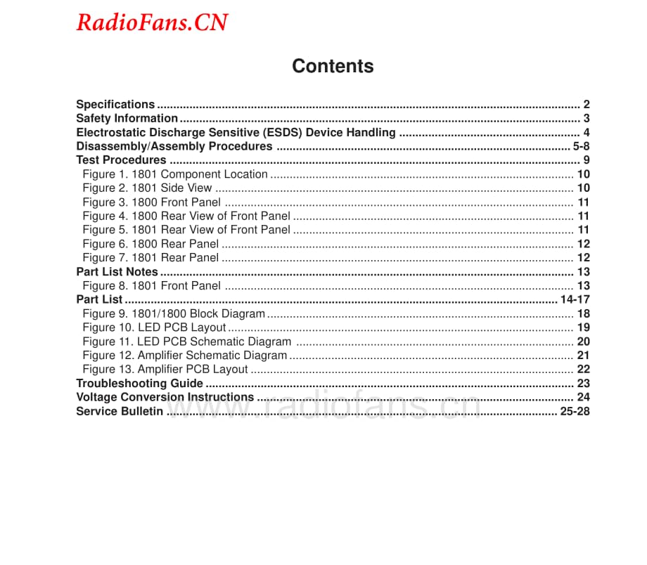 Bose-1801-pwr-sup维修电路图 手册.pdf_第2页