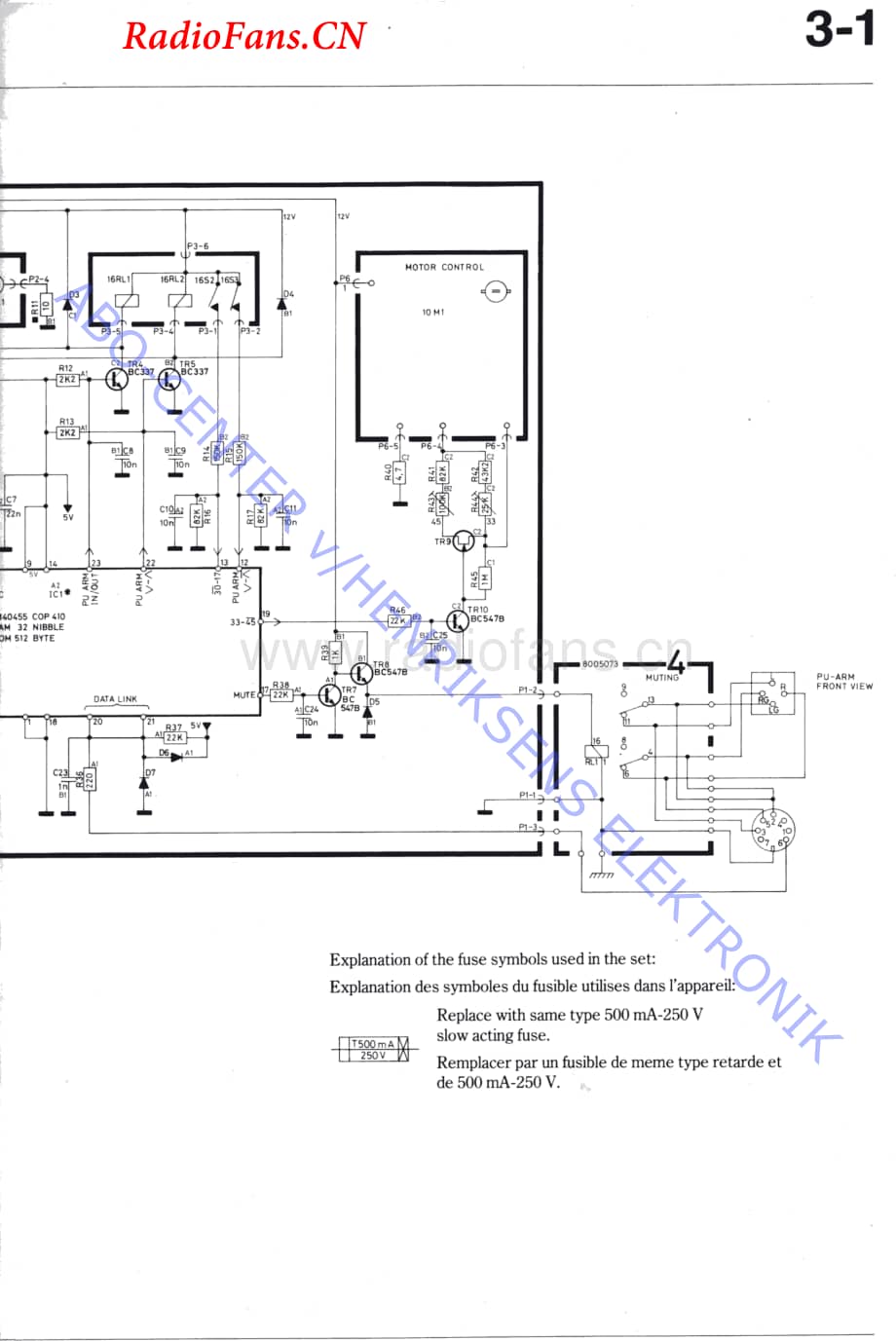 B&O-Beogram5000-type-580x维修电路图 手册.pdf_第2页