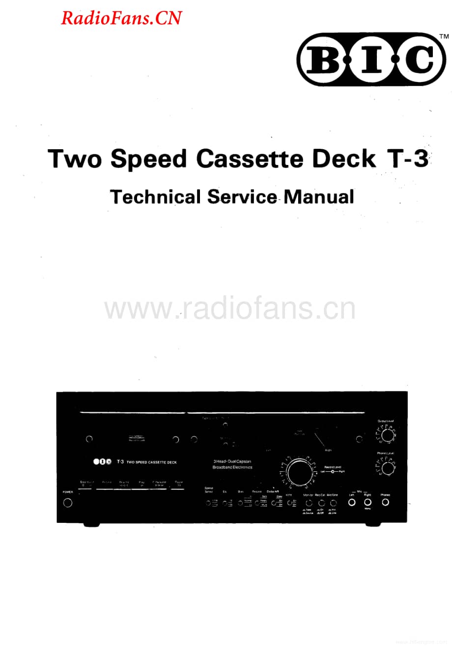 BIC-T3-tape-sm维修电路图 手册.pdf_第1页