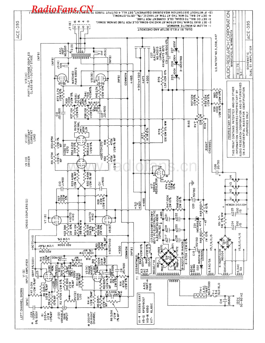 AudioResearch-D51-pwr-sch维修电路图 手册.pdf_第2页