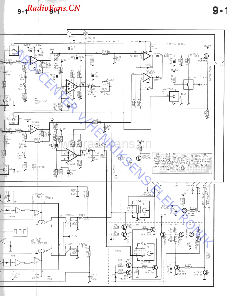 B&O-Beocord3500MKII维修电路图 手册.pdf_第3页