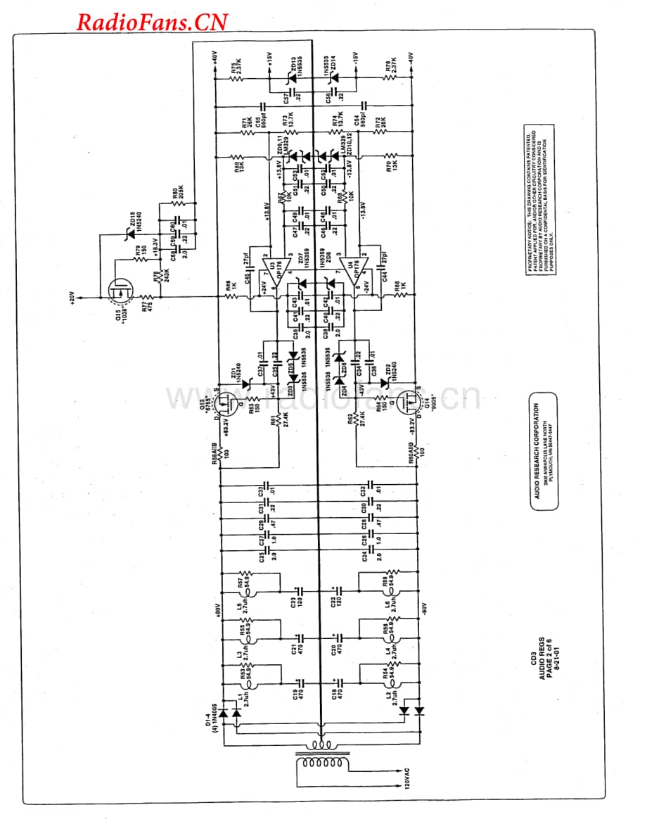 AudioResearch-CD3-cd-sch维修电路图 手册.pdf_第3页