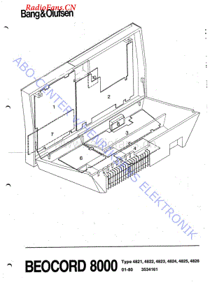 B&O-Beocord8000-type-482x维修电路图 手册.pdf