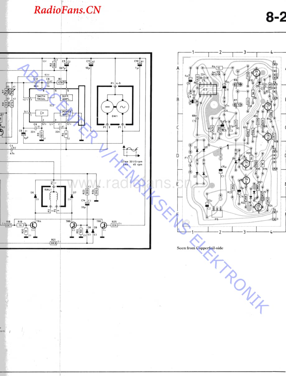 B&O-Beogram3404-type-5747维修电路图 手册.pdf_第3页