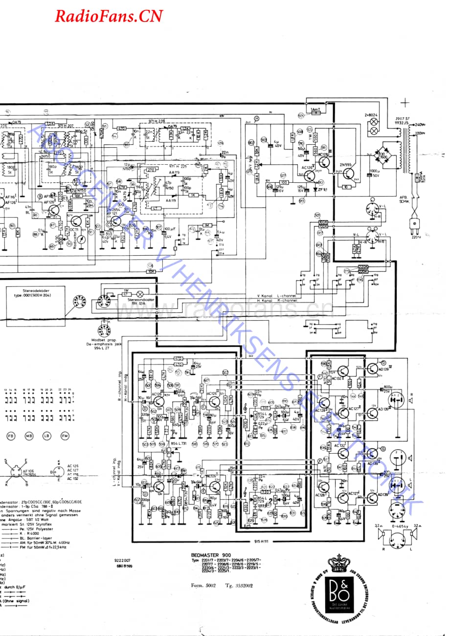 B&O-Beomaster900维修电路图 手册.pdf_第2页