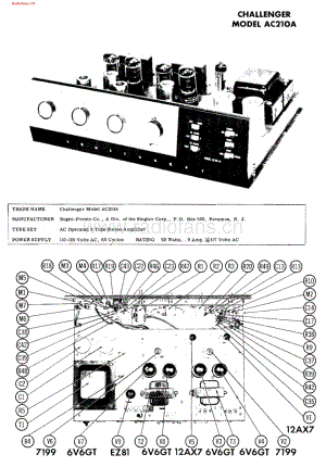 Bogen-AC210A-int-sm维修电路图 手册.pdf