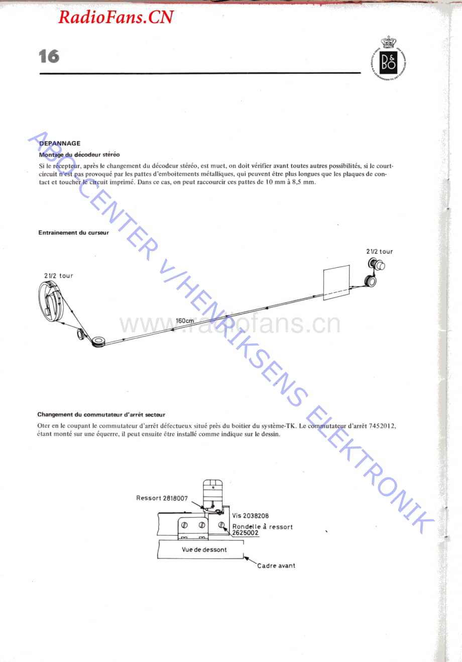 B&O-Beomaster1600-type-211x维修电路图 手册.pdf_第2页