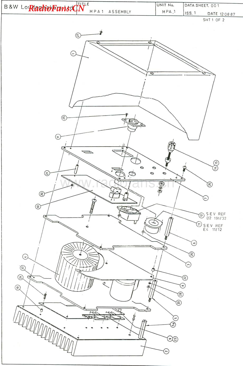 B&W-MPA1-pwr-sm维修电路图 手册.pdf_第2页