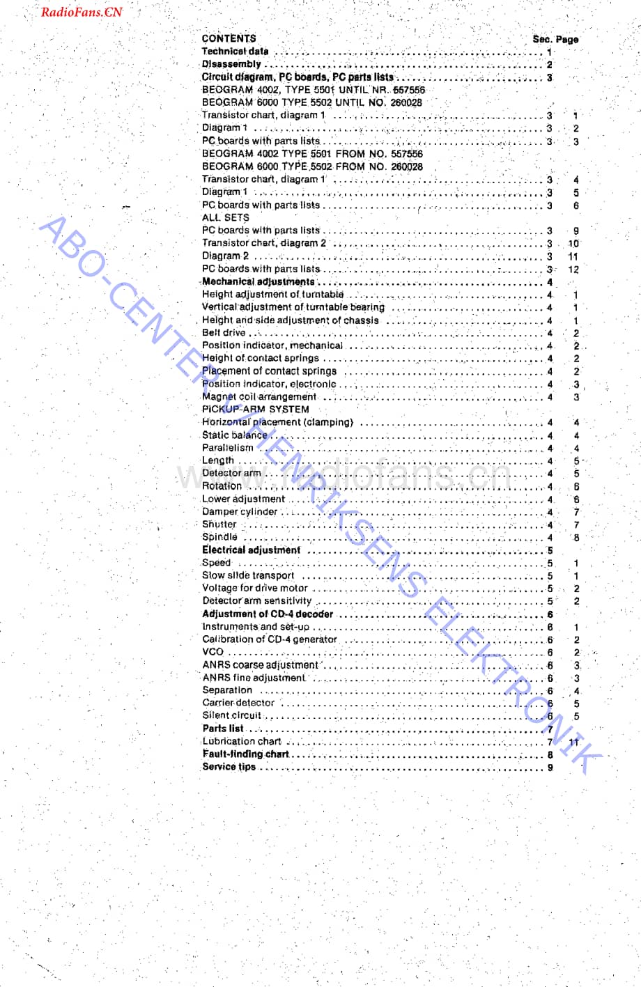 B&O-Beogram4002-type-550x维修电路图 手册.pdf_第2页