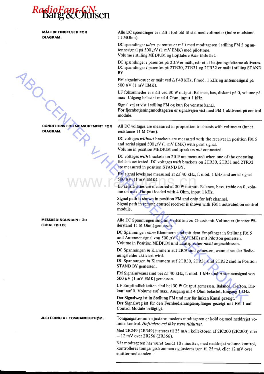 B&O-Beomaster2400-type-2901维修电路图 手册.pdf_第3页