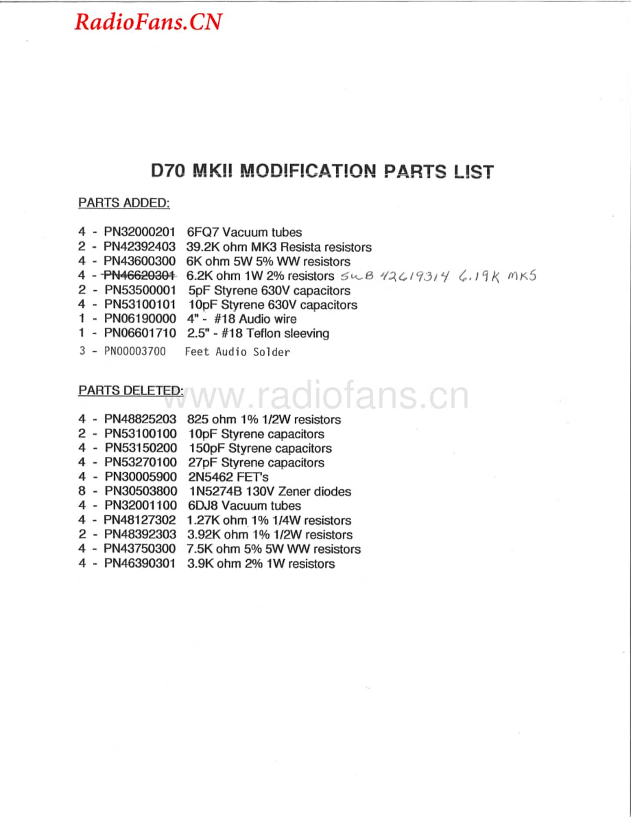 AudioResearch-D70ll-pwr-mod维修电路图 手册.pdf_第2页