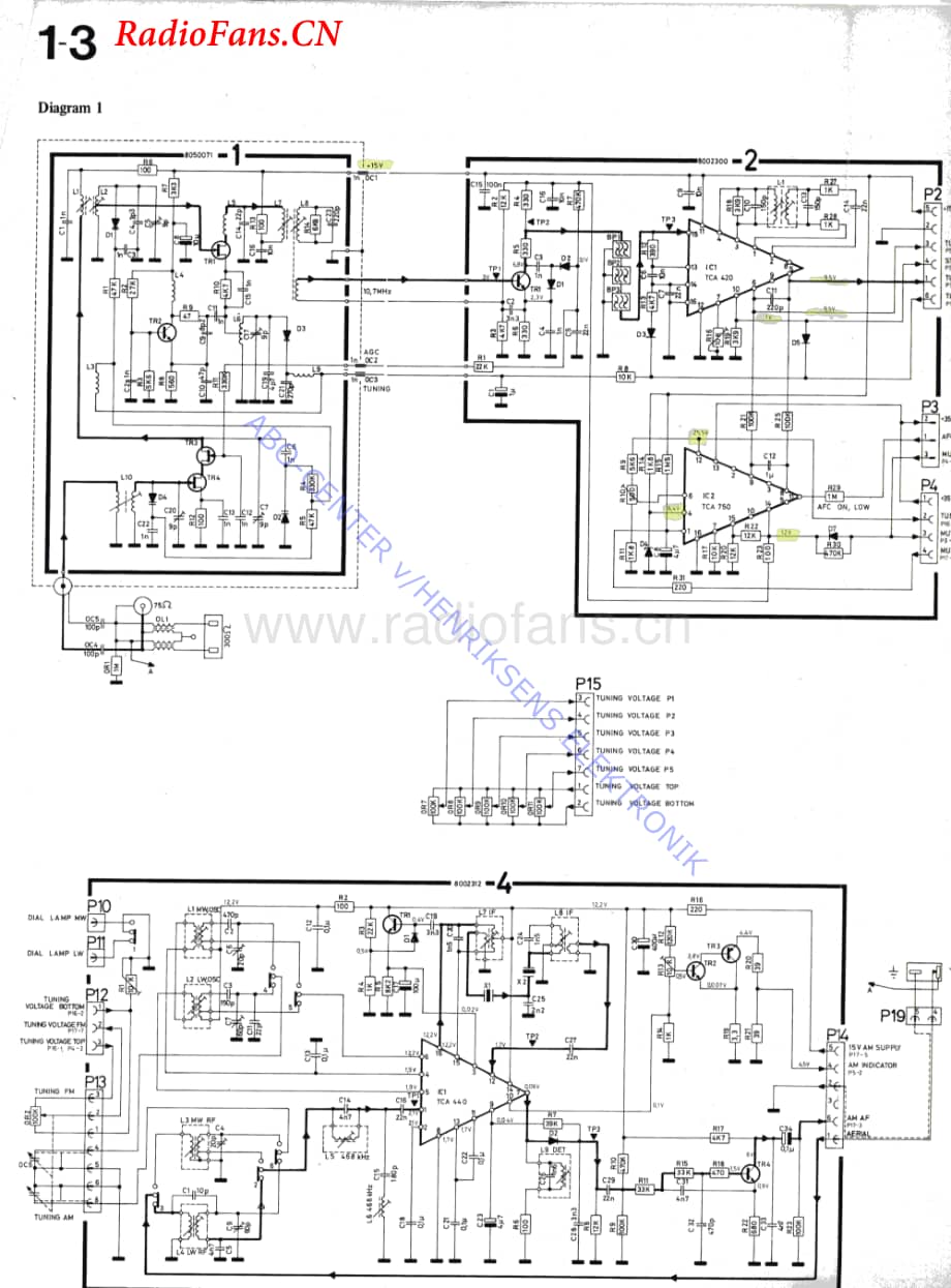 B&O-Beocenter4000-type-1603维修电路图 手册.pdf_第3页