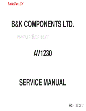 BKComponents-AV1230-pwr-sch维修电路图 手册.pdf