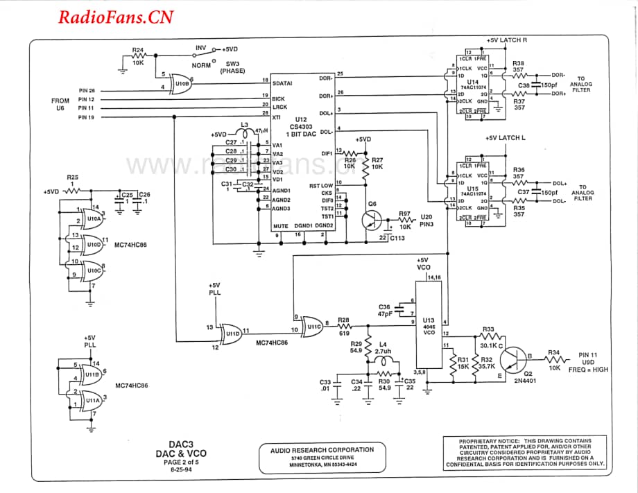 AudioResearch-DAC3-dac-sch维修电路图 手册.pdf_第3页