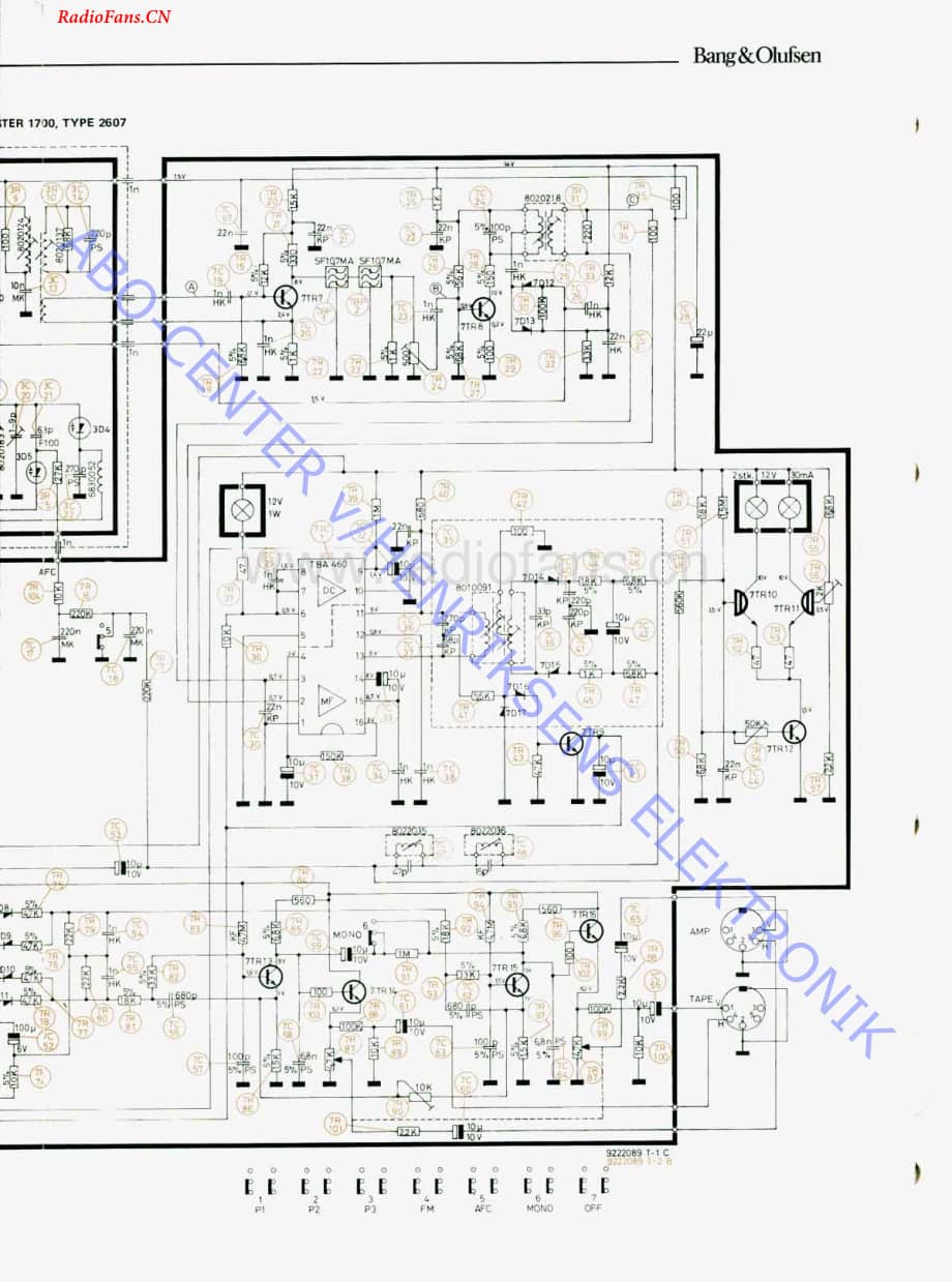 B&O-Beomaster1700-type-2607维修电路图 手册.pdf_第3页