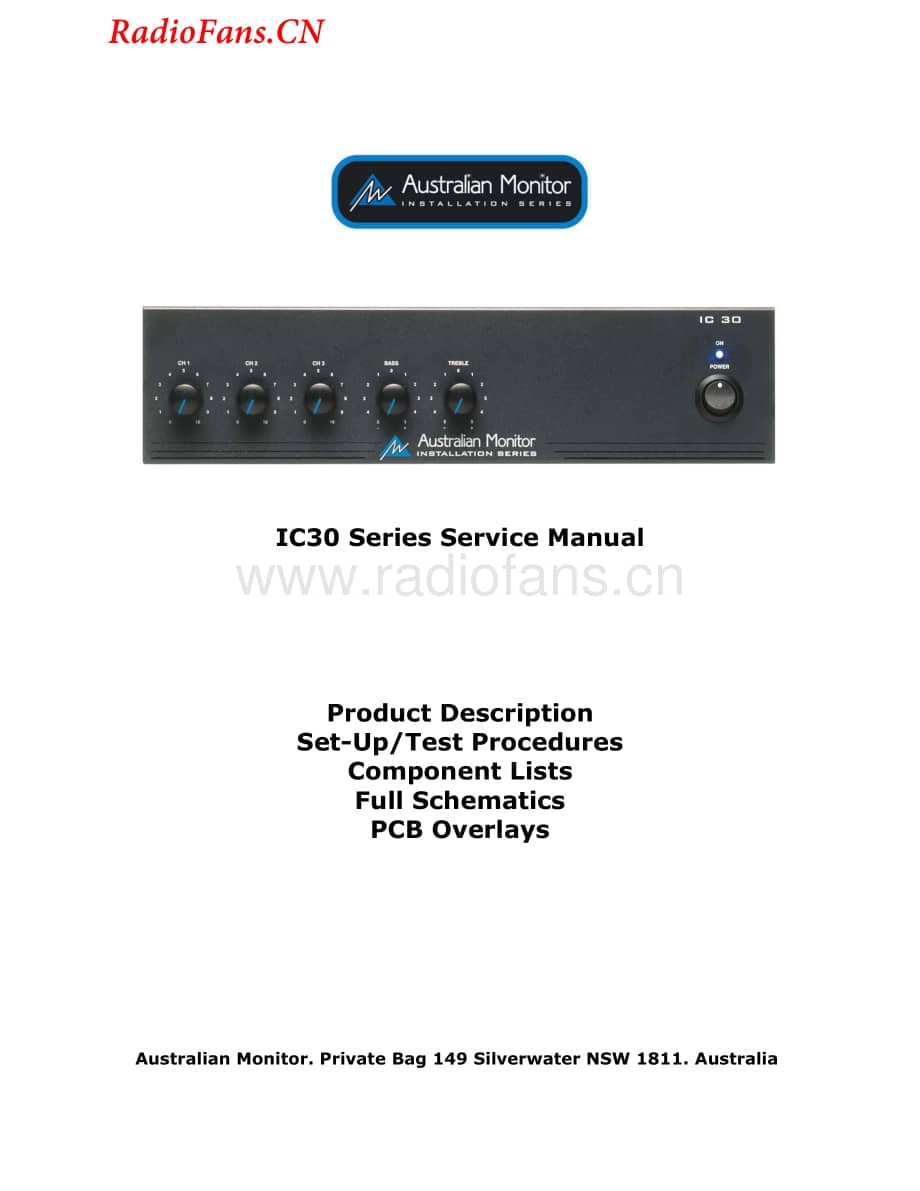 AustralianMonitor-IC30-pwr-sm维修电路图 手册.pdf_第1页