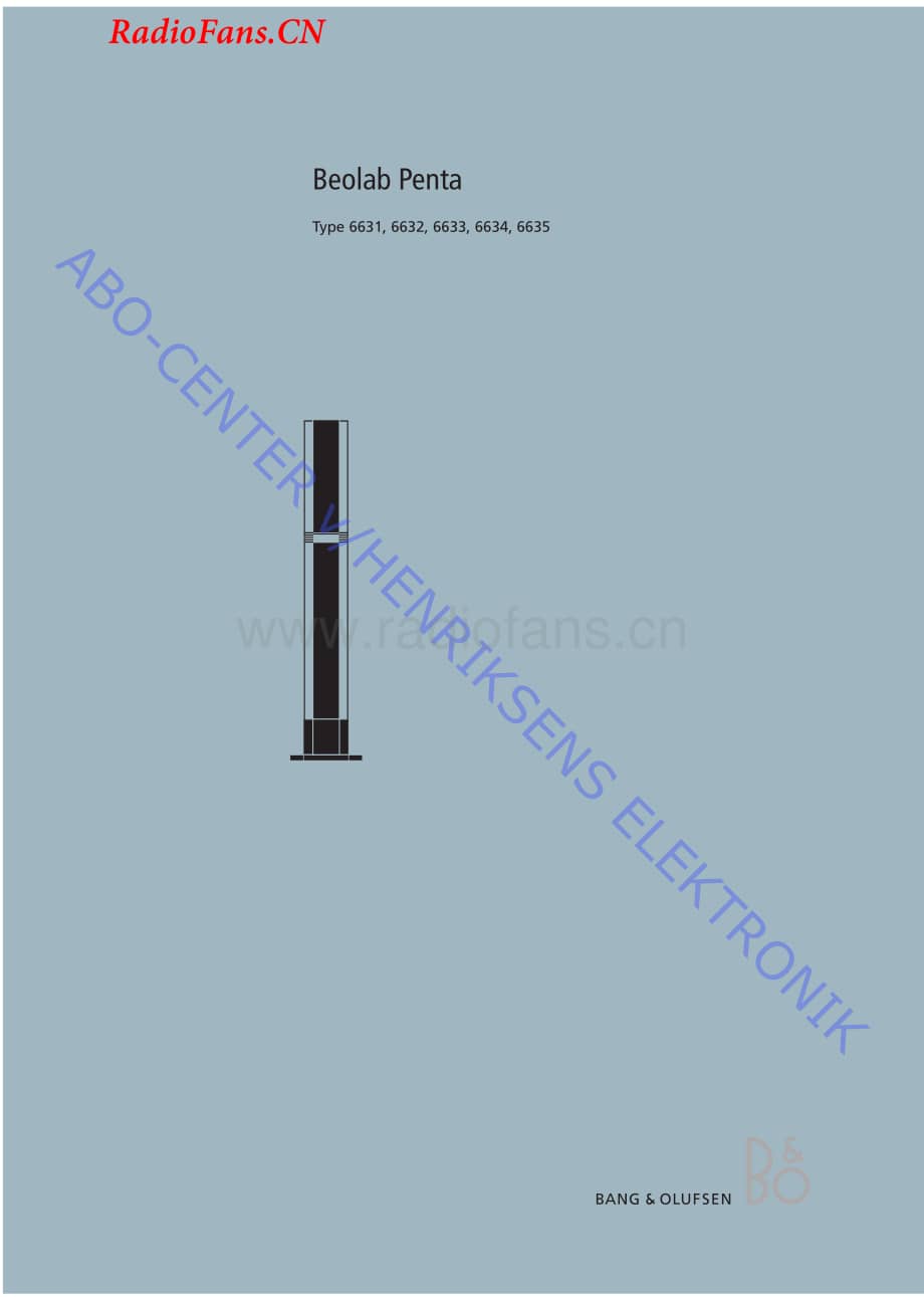 B&O-BeolabPenta-Type-663x维修电路图 手册.pdf_第1页