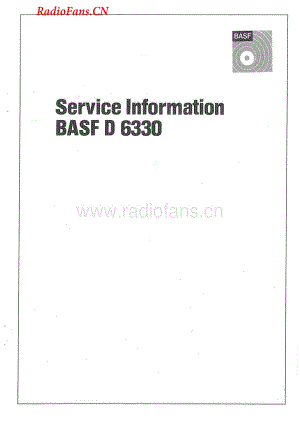 BASF-D6330-int-sch维修电路图 手册.pdf