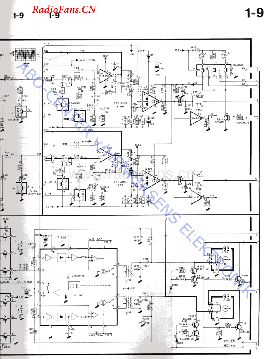 B&O-Beocord5500-type-493x维修电路图 手册.pdf_第3页