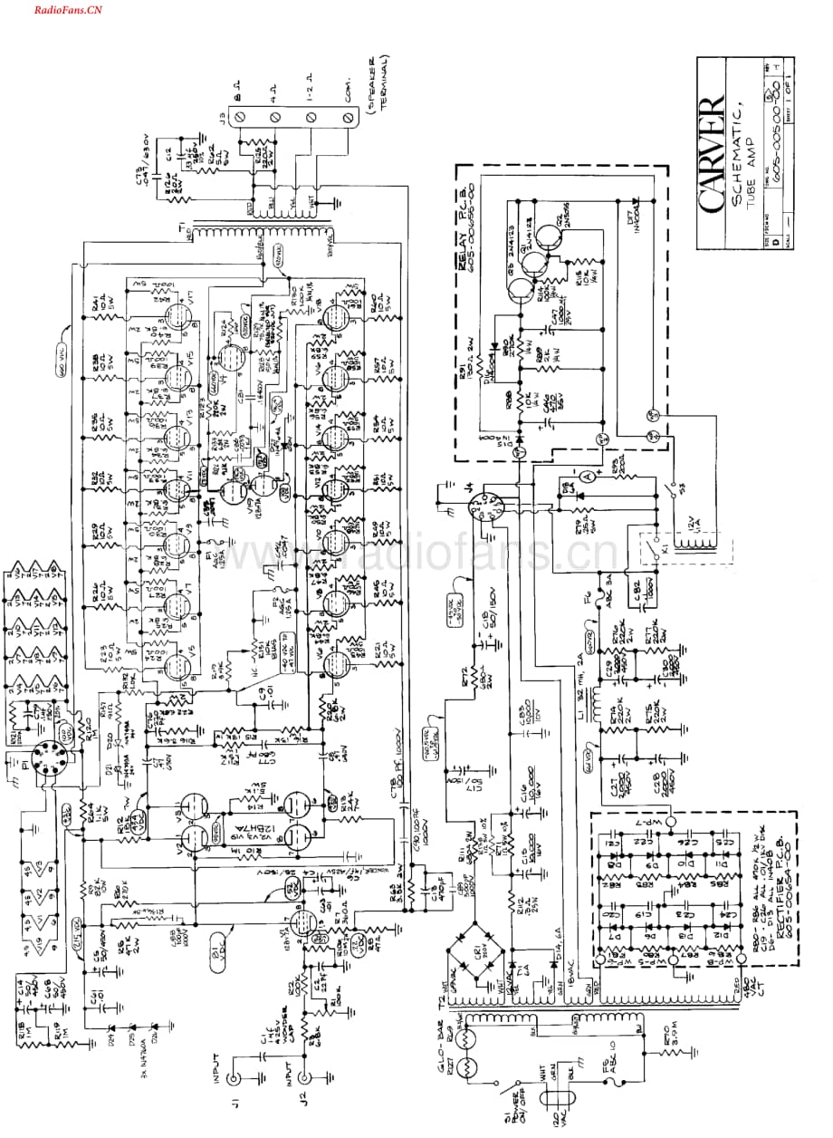 Carver-Silver7-pwr-sch维修电路图 手册.pdf_第1页