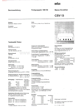 Braun-CSV13-int-sm2维修电路图 手册.pdf