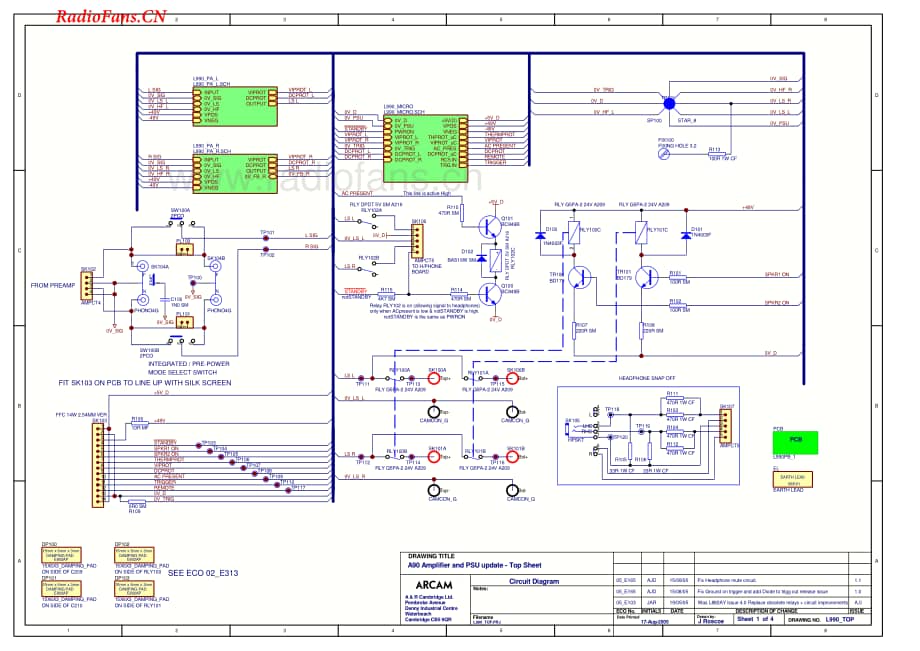 Cambridge-L990CT-int-sch维修电路图 手册.pdf_第1页