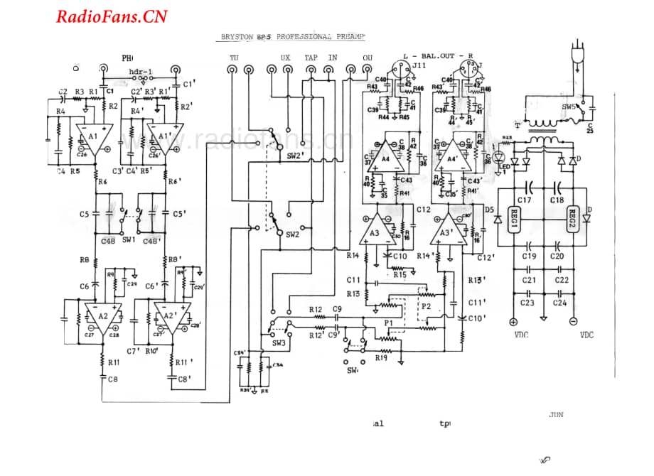 Bryston-BP5-pre-sch维修电路图 手册.pdf_第1页