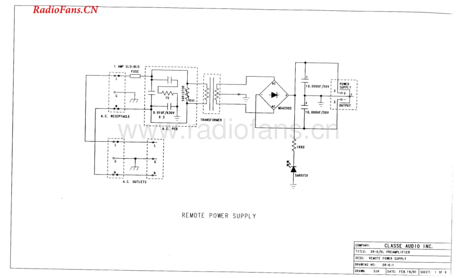 Classe-DR6-pre-sch维修电路图 手册.pdf_第1页