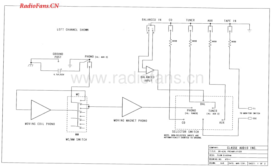 Classe-DR4V1-pre-sch维修电路图 手册.pdf_第1页