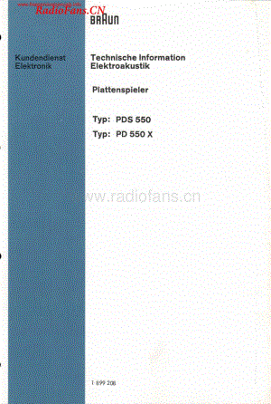 Braun-PDS550-tt-sm维修电路图 手册.pdf